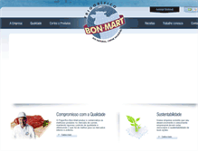 Tablet Screenshot of bonmart.com.br